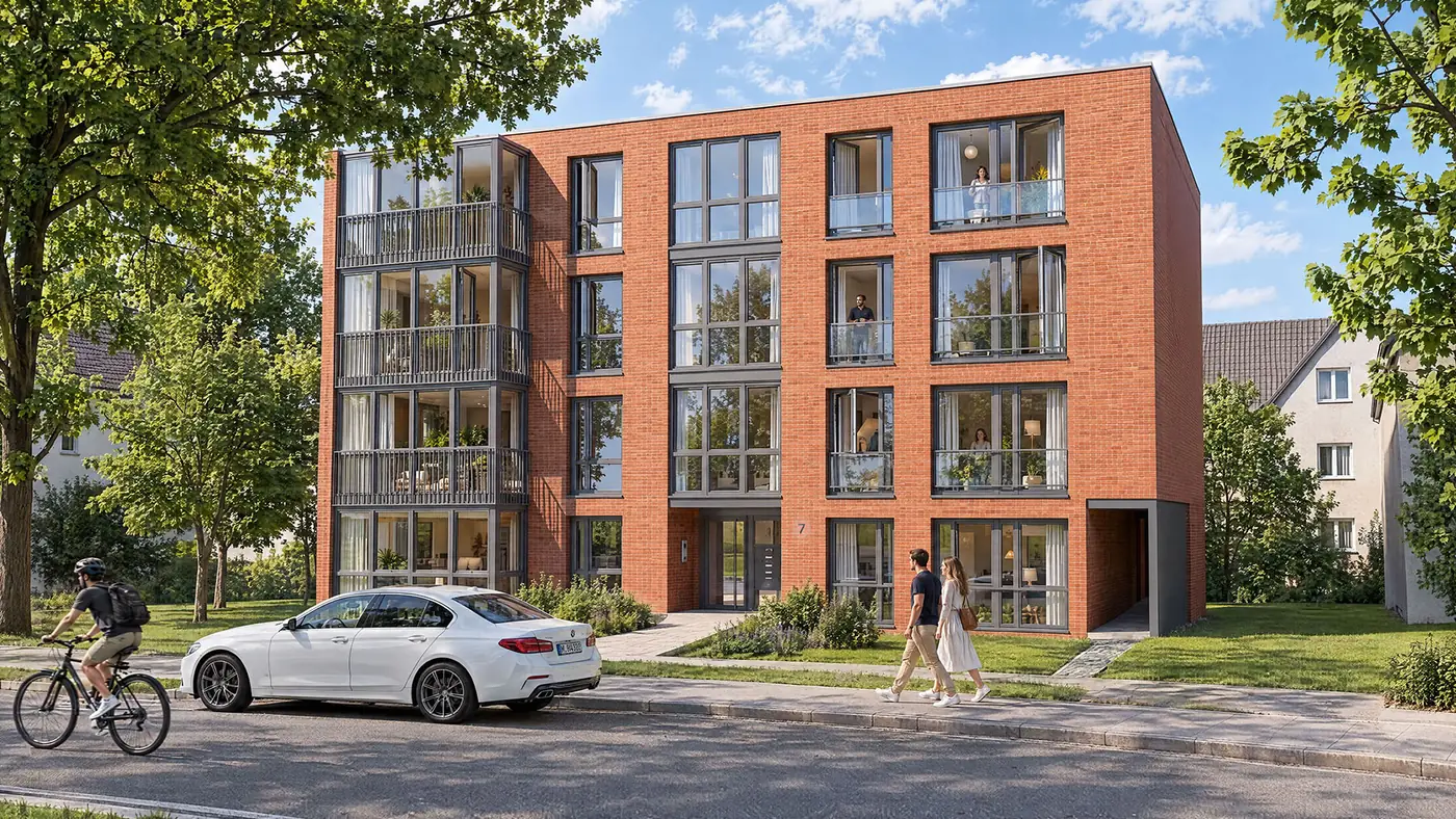Lokstedter Höhe 7 — view from the street