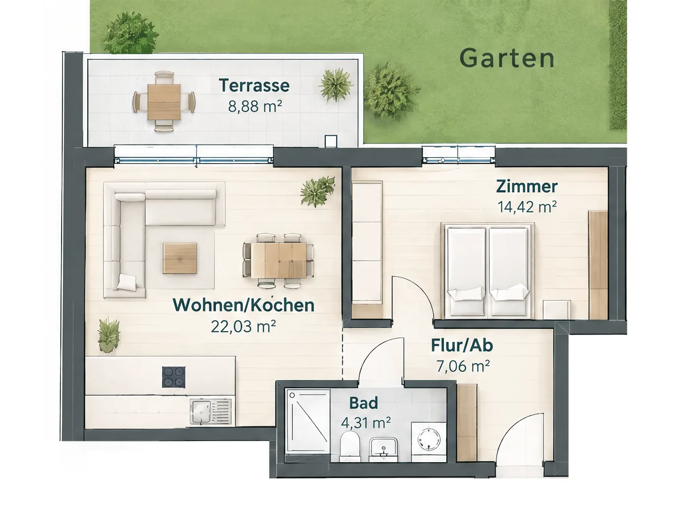 Grundriss Wohnung 03