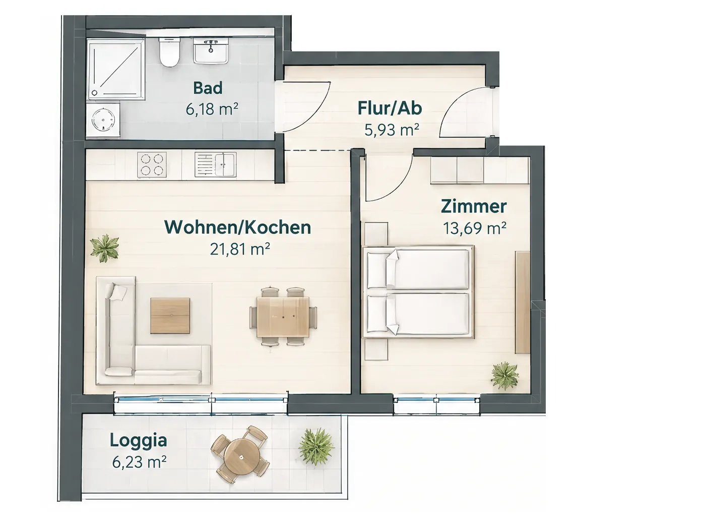 Grundriss Wohnung 04